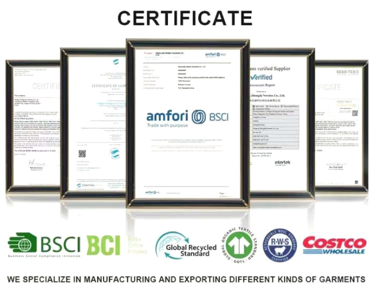 Stone washed crewneck sweater CERTIFICATE