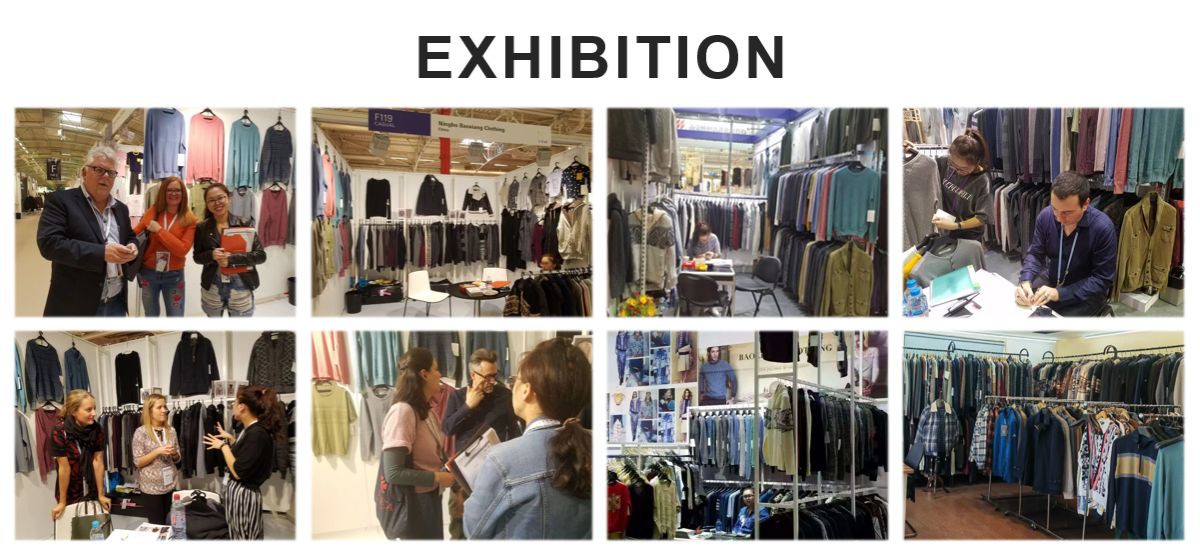 Stone washed crewneck sweater TEAMEXHIBITION