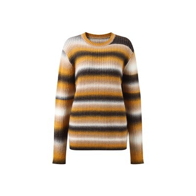 Marglit röndótt prjónapeysa