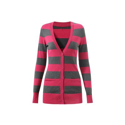 Kvenpeysa með V-hálsmáli með vösum